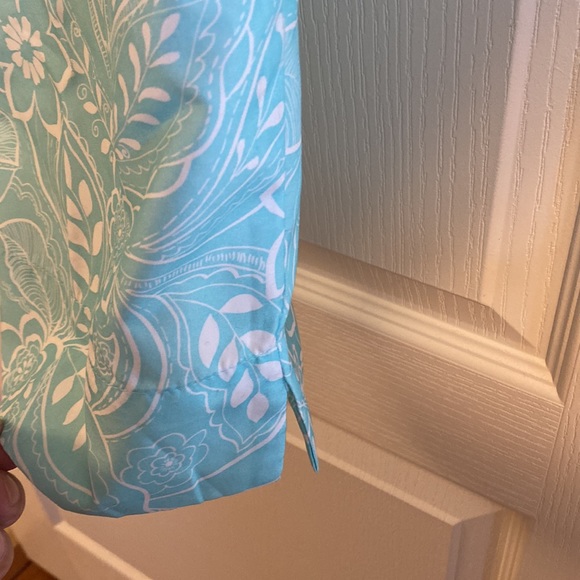 Izod Golf Flower Patterned Capris - Size 12 - Picture 5 of 14